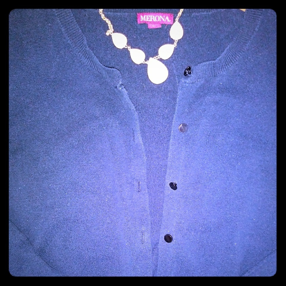 Merona Black Cardigan